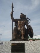 Escultura Cuauhtemoc Zocalo Nezahualcoyotl