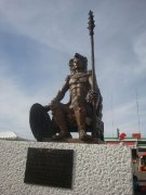 Escultura Cuitlahuac 2 Zocalo Nezahualcoyotl