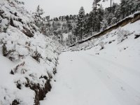 Nevado con nieve