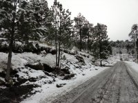 Nevado con nieve