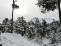 Nevado con nieve