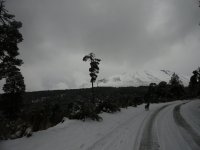 Nevado con nieve