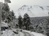 Nevado con nieve