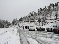 Nevado con nieve