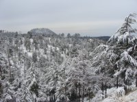 Nevado con nieve