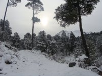 Nevado con nieve