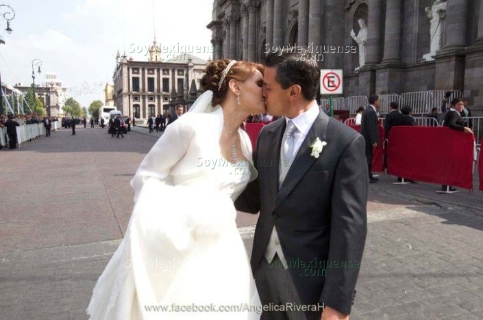 Enrique Peña Nieto y Angelica Rivera