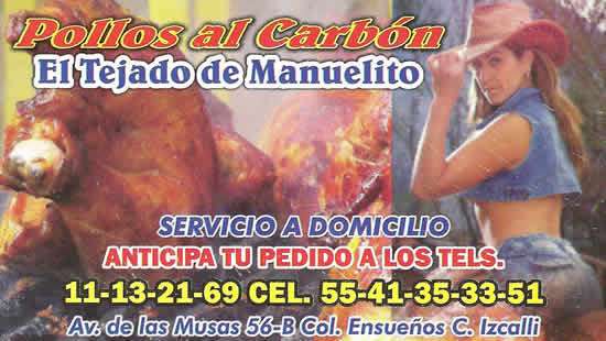 Pollos al Carbon, El Tejado de Manuelito