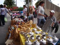 Artesanias de madera y plata