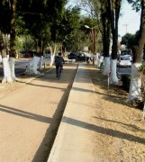 Calzada de Los Jinetes, Bicicleta